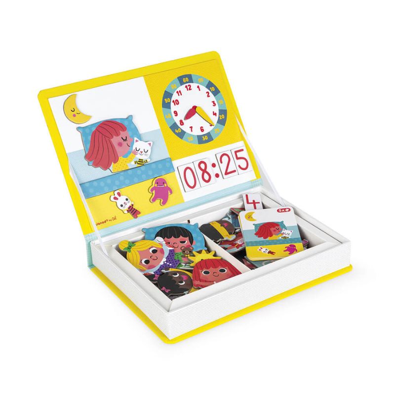 Janod Learn To Tell The Time Magneti'Book